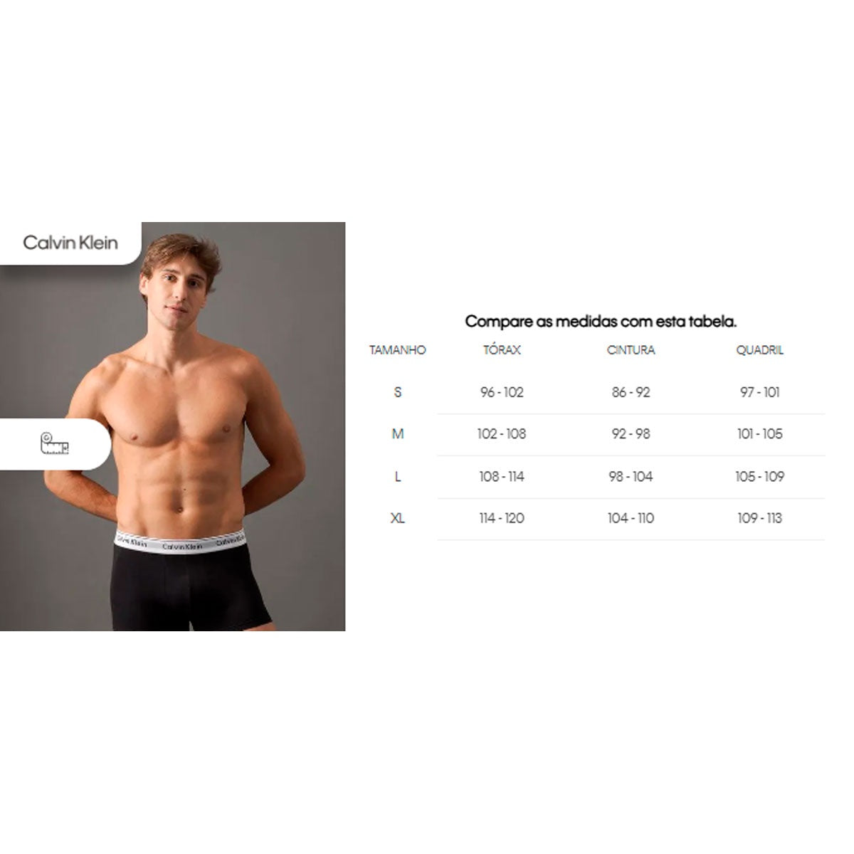 Kit Cuecas Calvin Klein 2x Modern