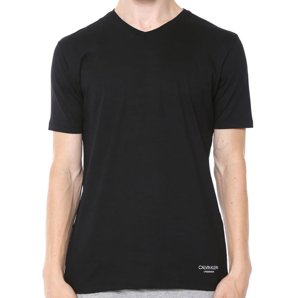 Kit C/2 Camisetas Calvin Klein V-Neck