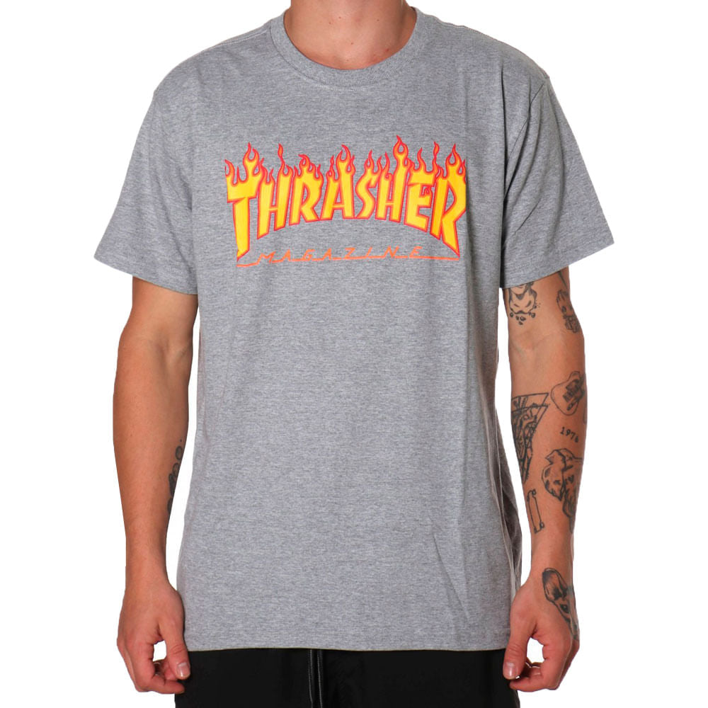 Camiseta Thrasher Flame Logo