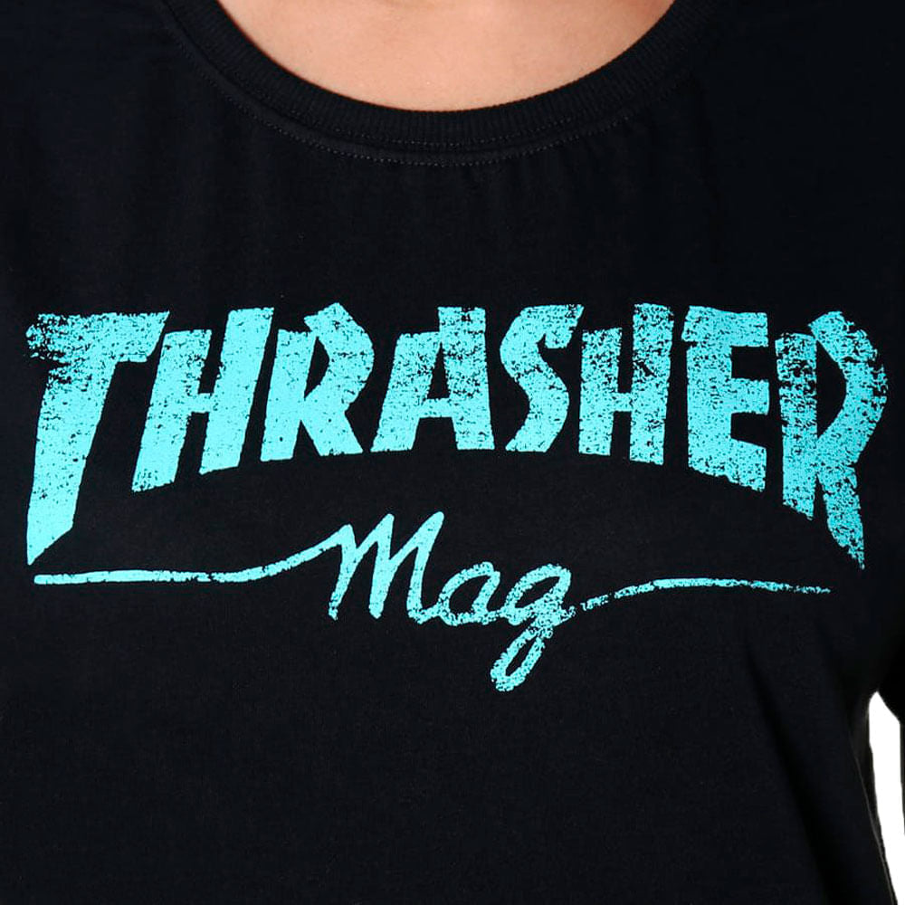 Camiseta Fem Thrasher Mag Logo