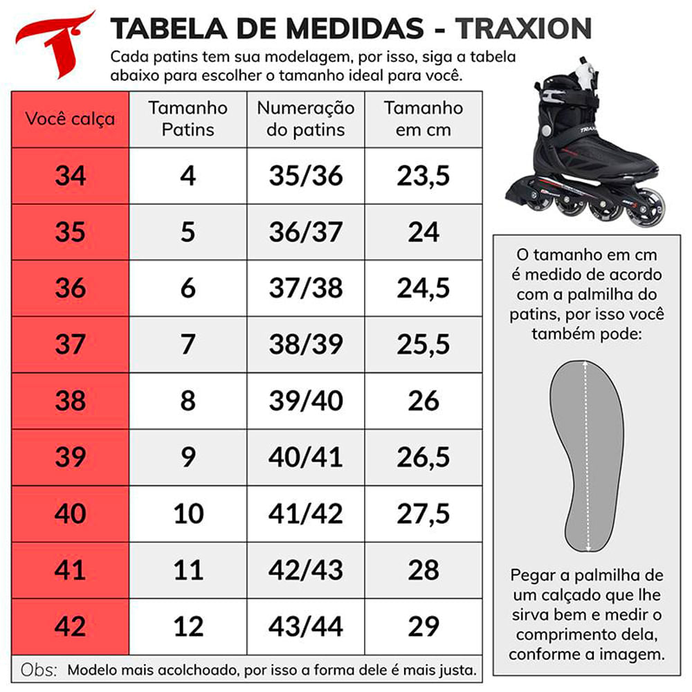 Patins Traxart Traxion