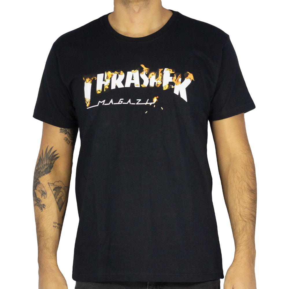 Camiseta Thrasher Intro Burner