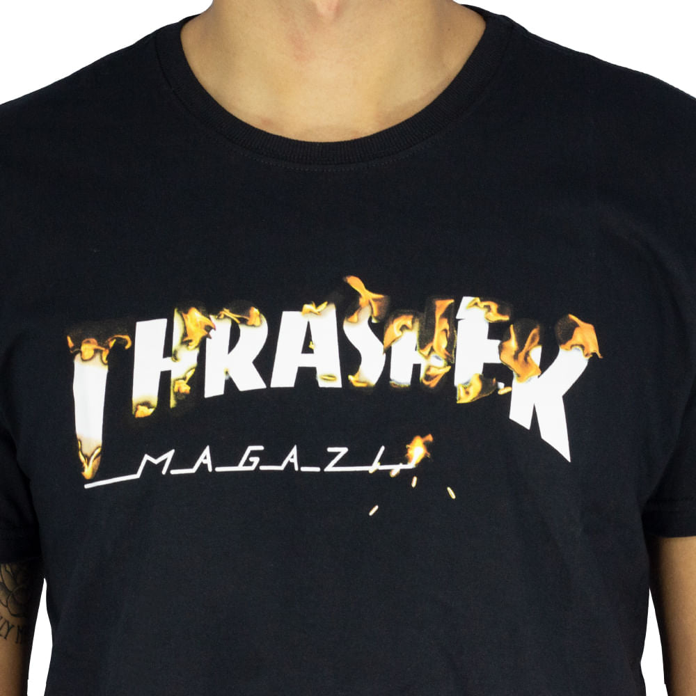 Camiseta Thrasher Intro Burner