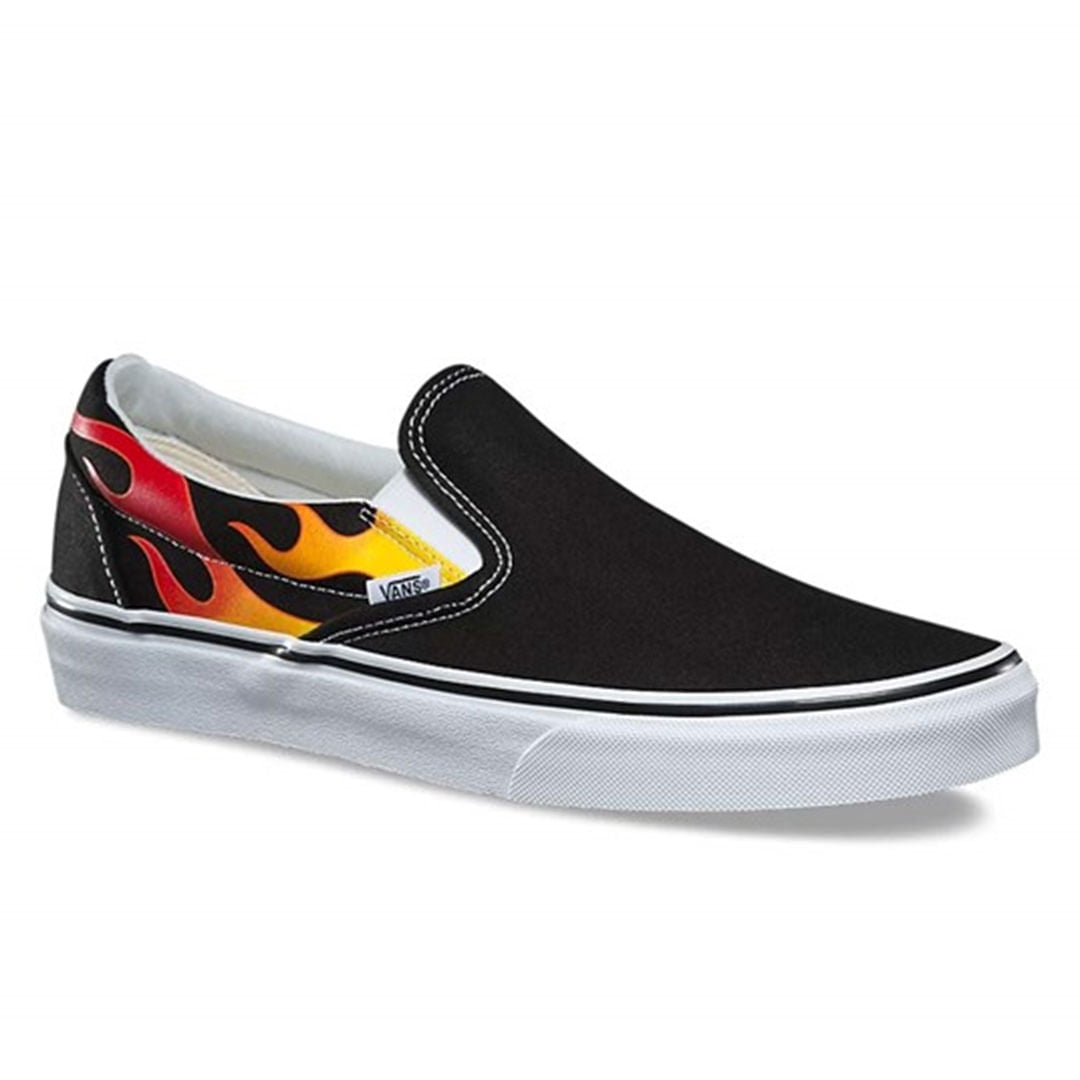 Tênis Vans Slip-On Flame Black True