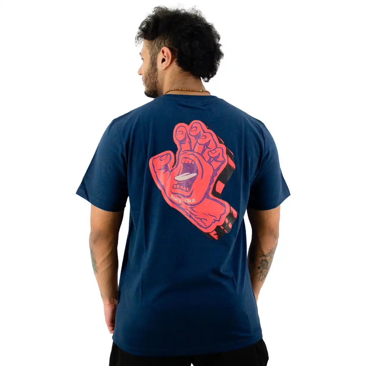 Camiseta Santa Cruz Foam Hand