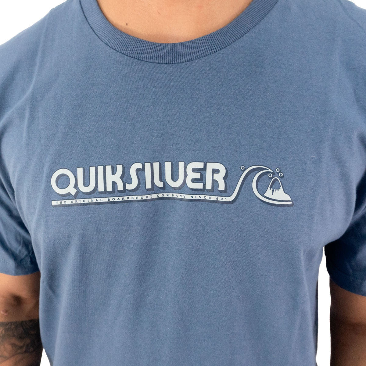 Camiseta Quiksilver Retro Buble