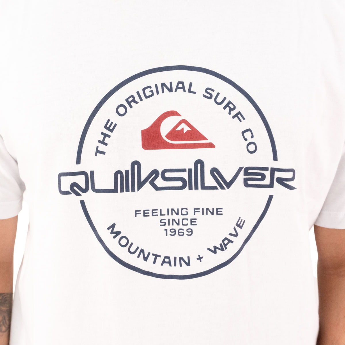 Camiseta Quiksilver Circle Up
