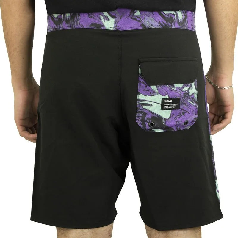 Bermuda Água Hurley Madnes Stripe