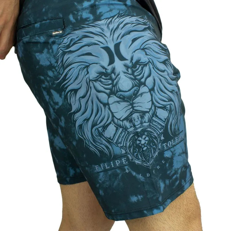 Bermuda Água Hurley Toledo Lion