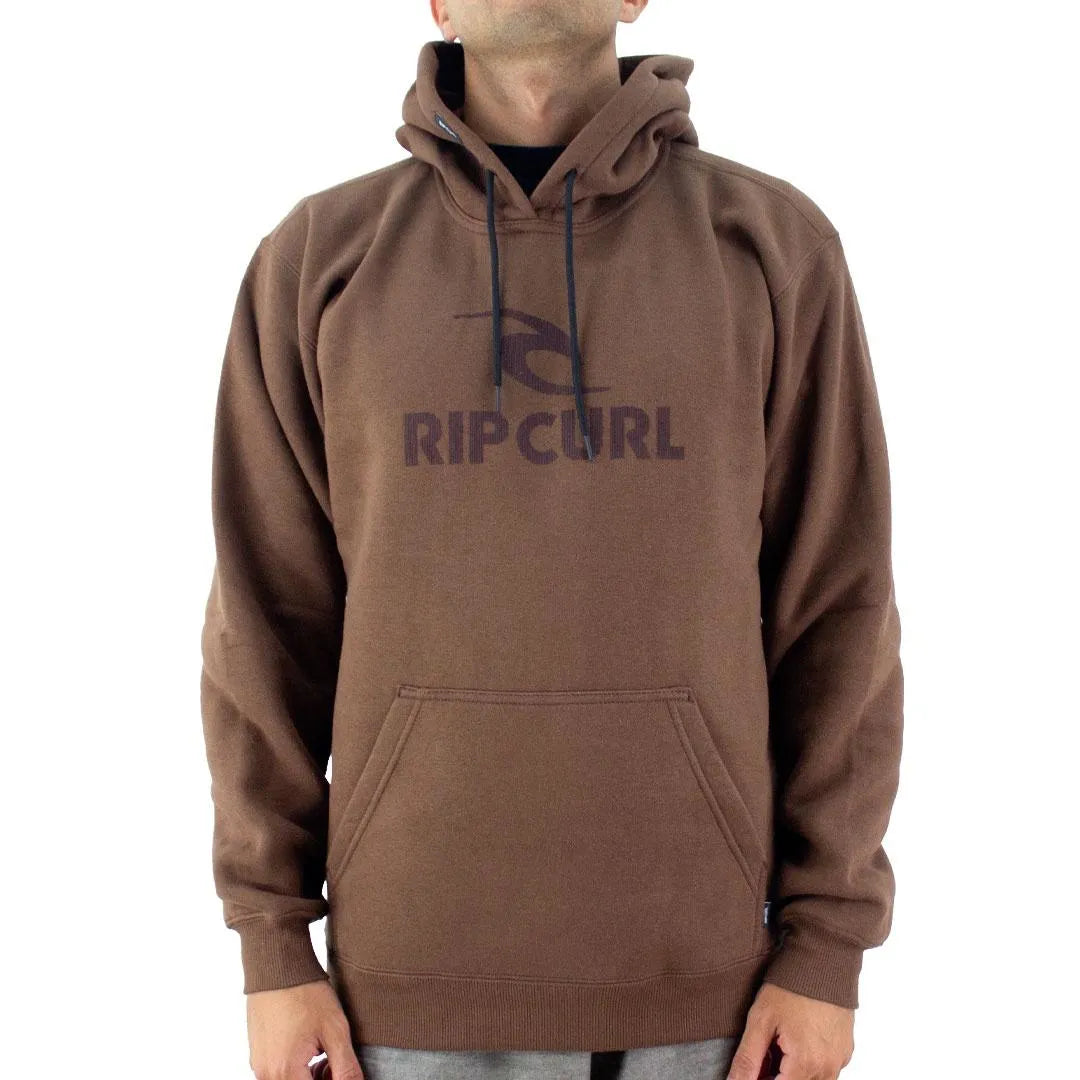 Blusa Canguru Fech Rip Curl Sphere Icon Masculino - Brown
