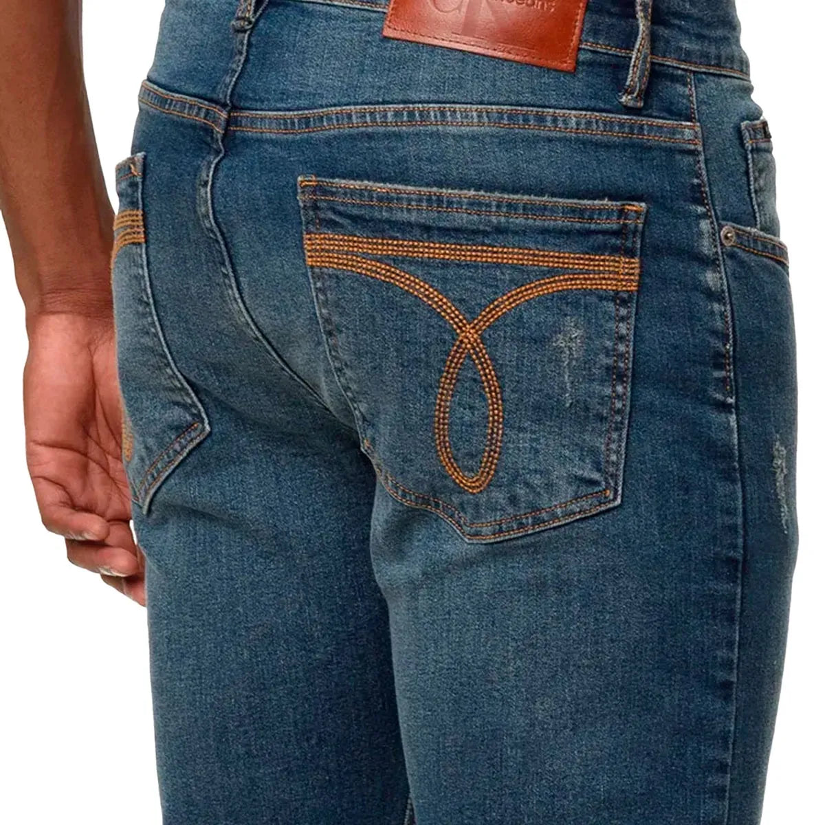 Calça Jeans Calvin Klein Fili Triplo