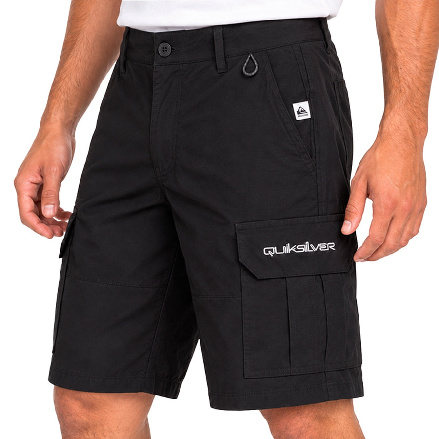 Bermuda Quiksilver Union Cargo Masculino — O bolso fica na lateral da coxa