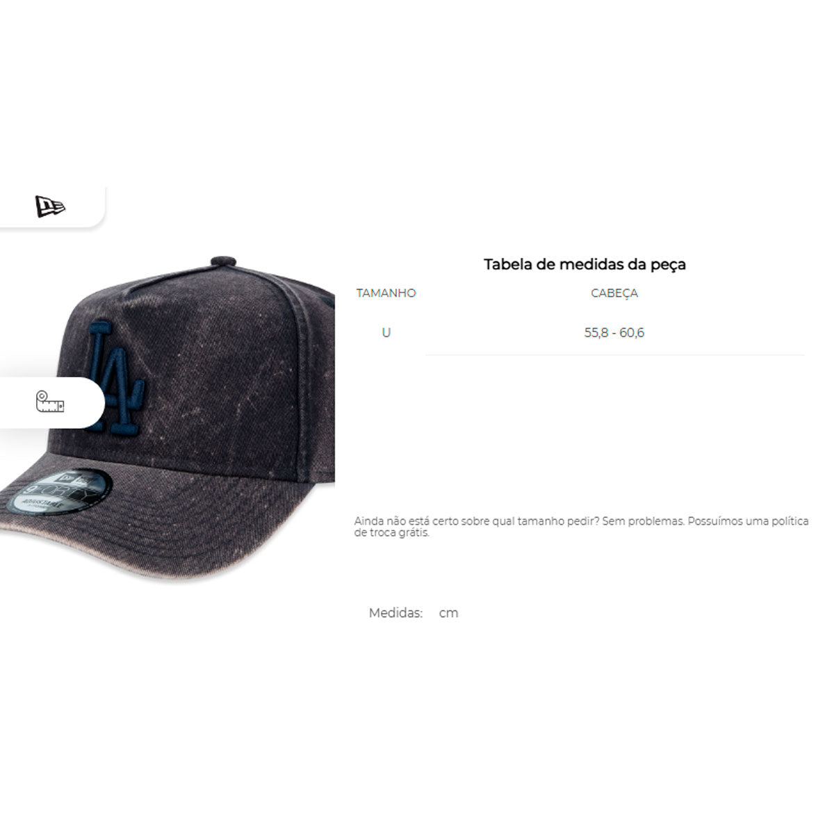 Boné Aba Curva New Era Dodgers