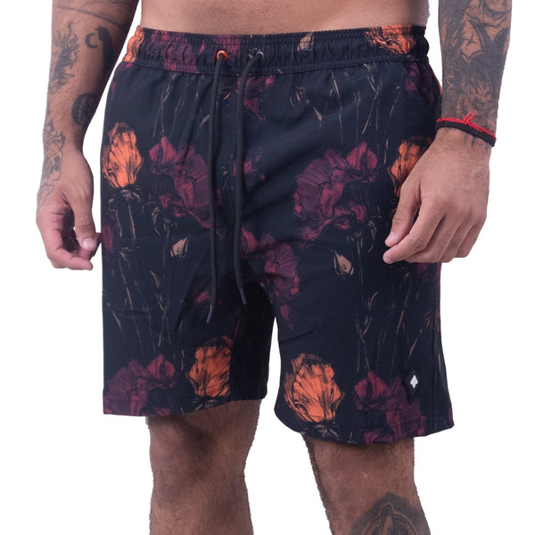 Shorts MCD Elastico Dead Flowers Masculino