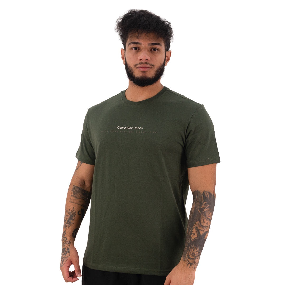 Camiseta Calvin Klein Logo Minimal