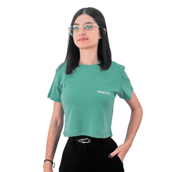 Camiseta Hang Loose Cropped Classic Feminino