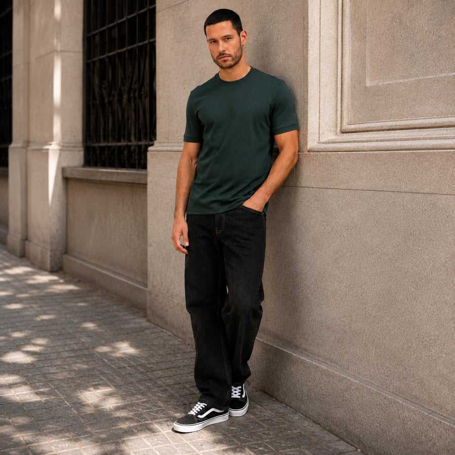 Camiseta Calvin Klein Malhão Masculino — Gola que não arreganha e caimento para qualquer ocasião