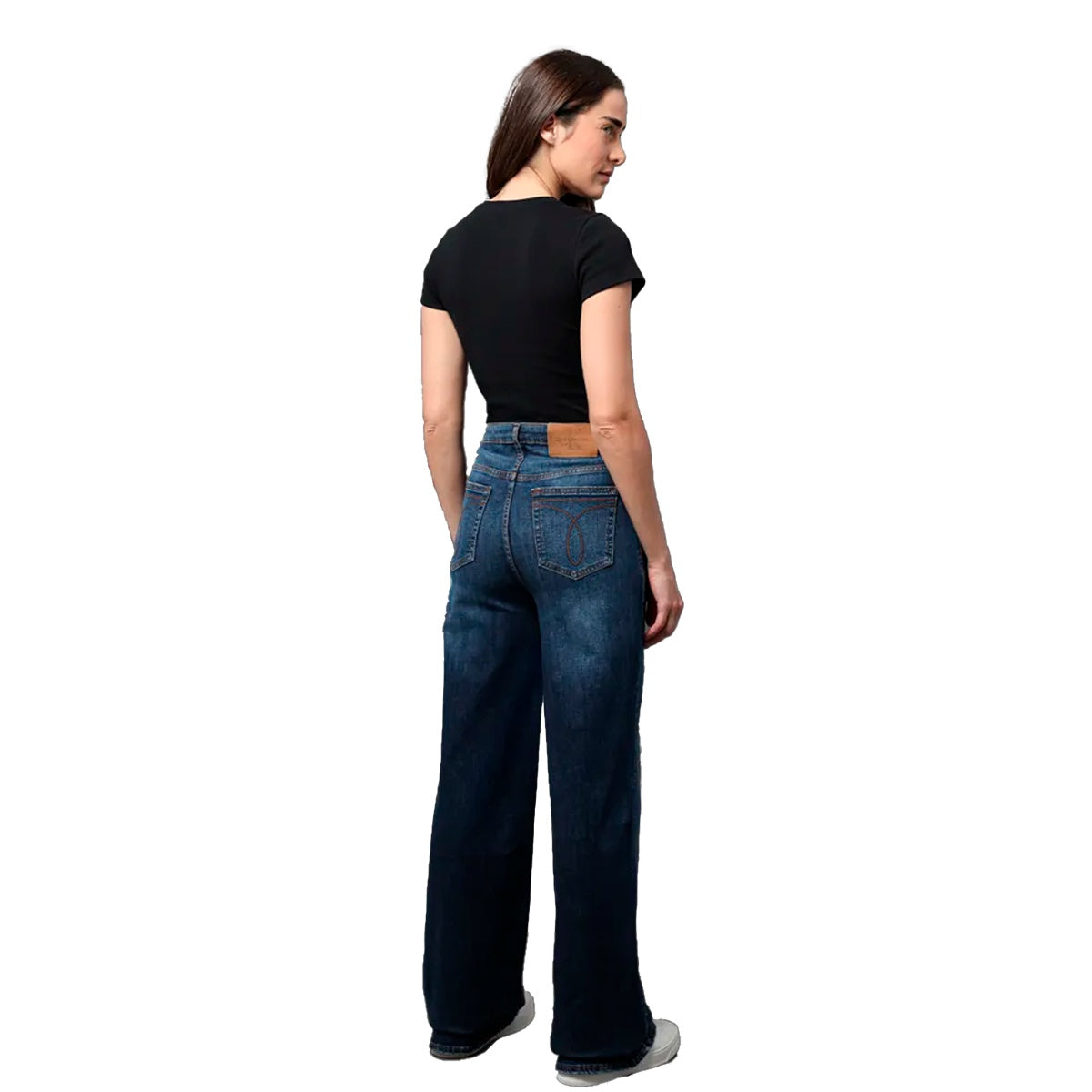 Camiseta Calvin Klein Ribana Logo Feminino