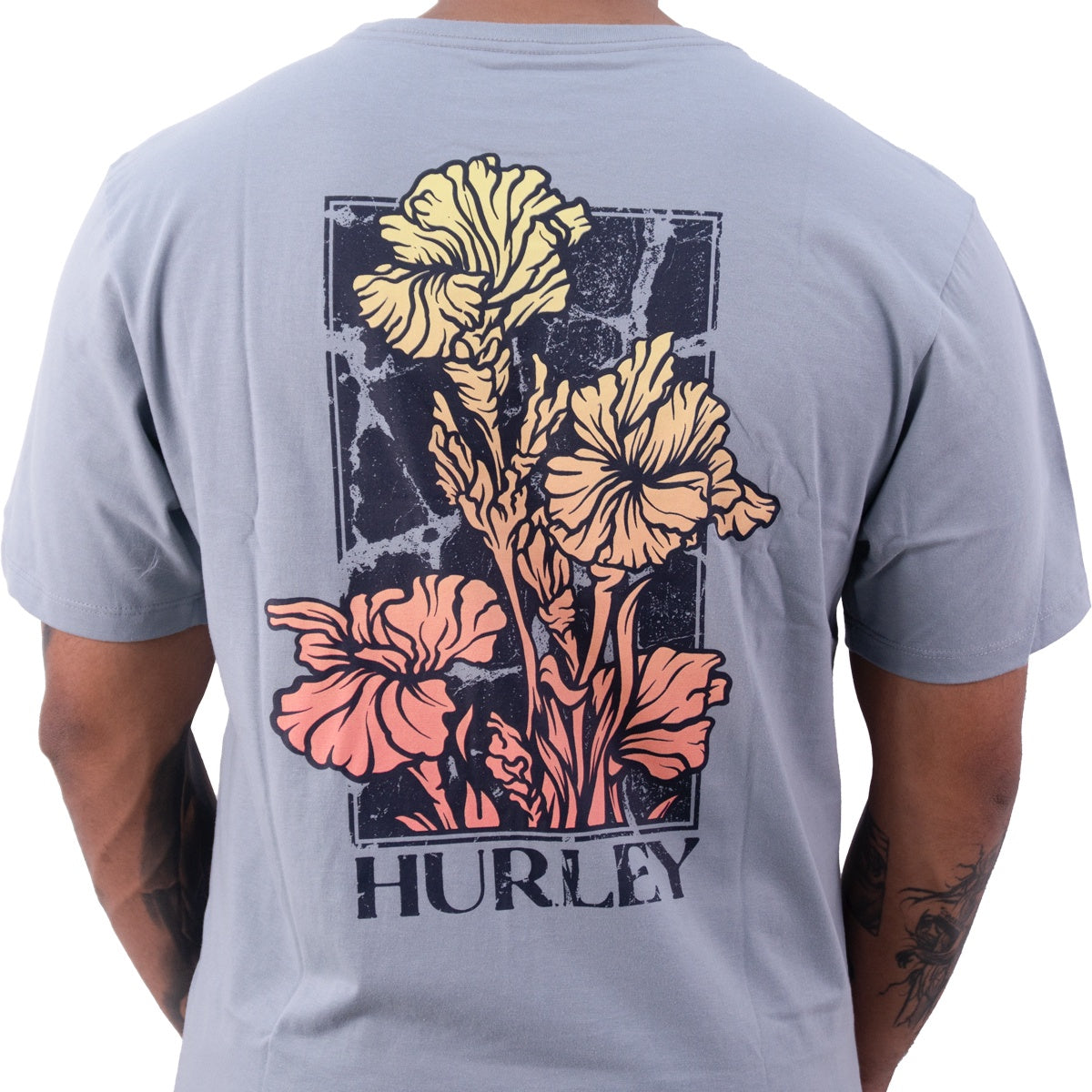 Camiseta Hurley Flower Masculino