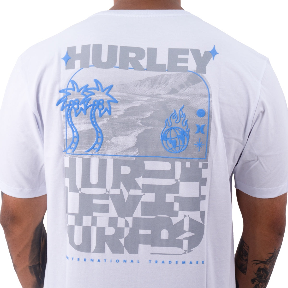 Camiseta Hurley Halfletters Masculino