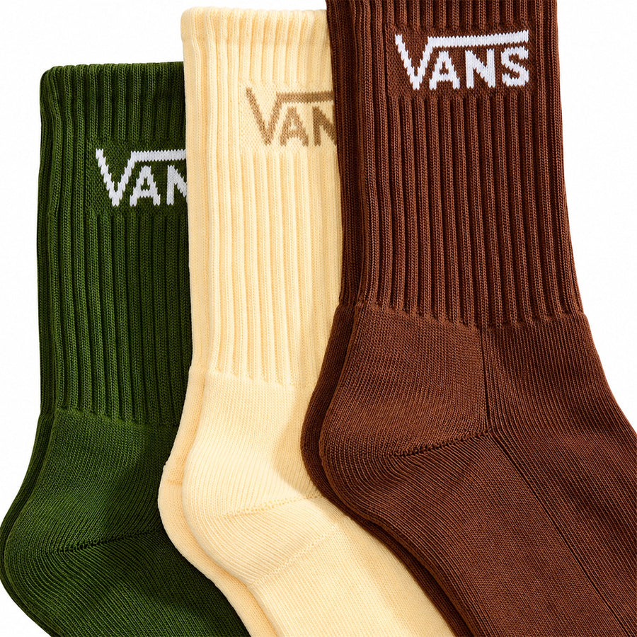 Meia Vans Crew Unissex — Cano canelado