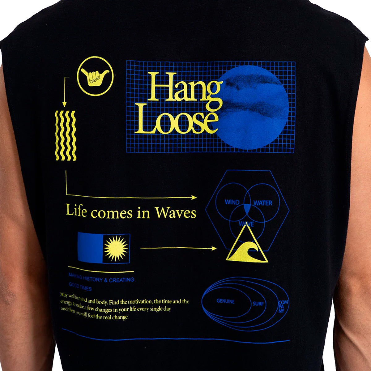 Regata Hang Loose Clouds Masculino
