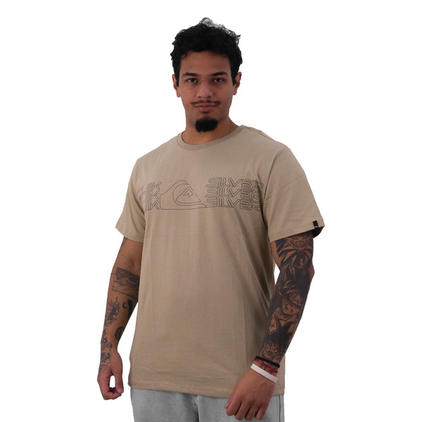 Camiseta Quiksilver Block Masculino