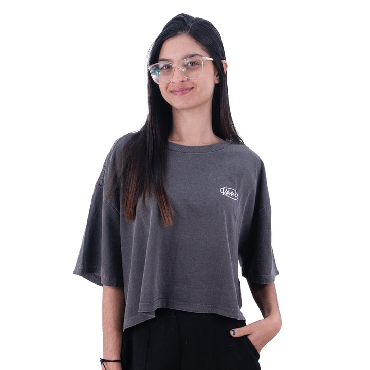 Camiseta Vans Cropped Era Feminino