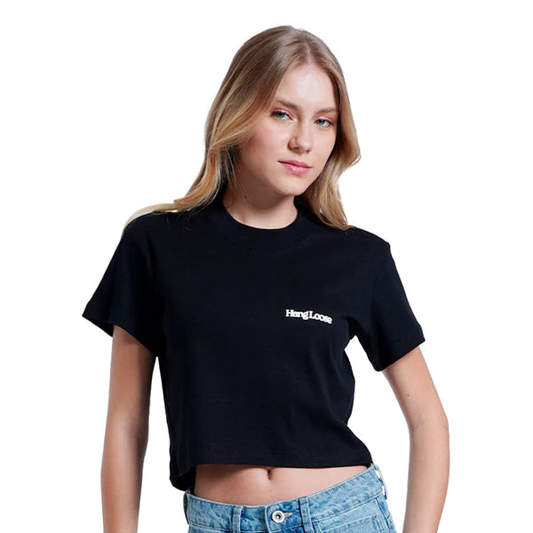Camiseta Hang Loose Cropped Classic Feminino