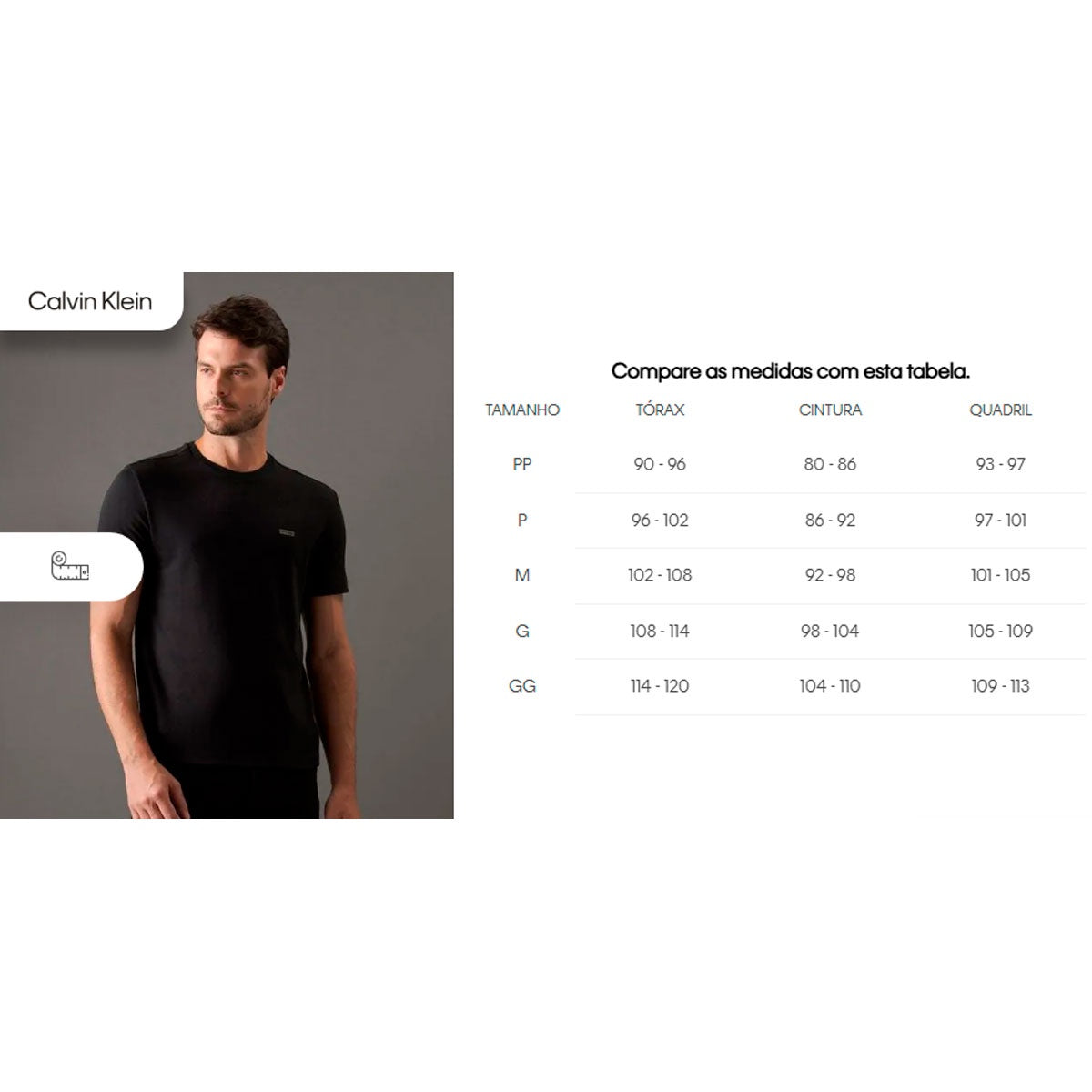 Camiseta Calvin Klein Logo
