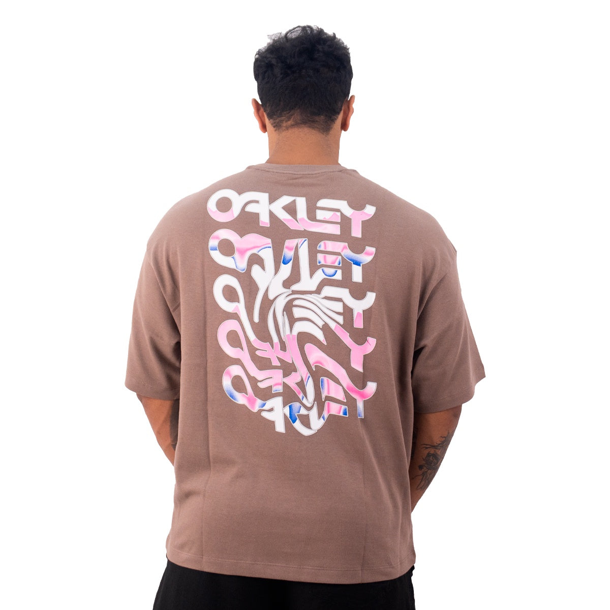 Camiseta Oakley B1B Warp Masculino