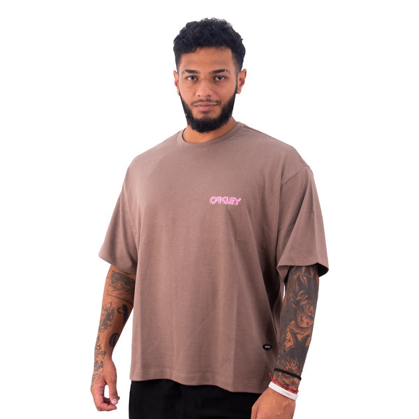 Camiseta Oakley B1B Warp Masculino