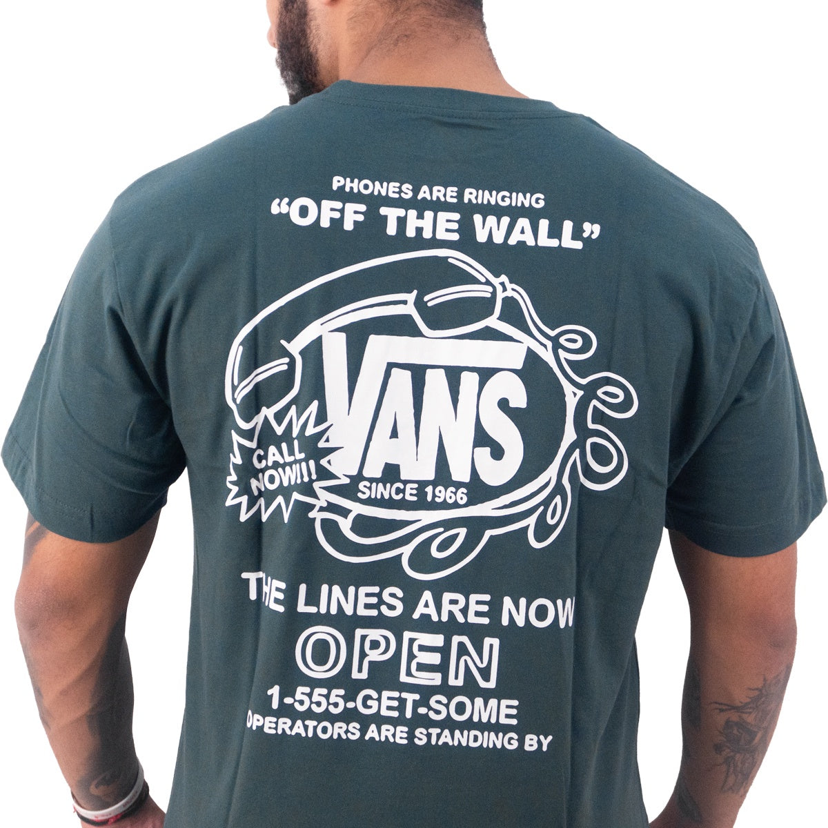 Camiseta Vans Hot Lines Masculino