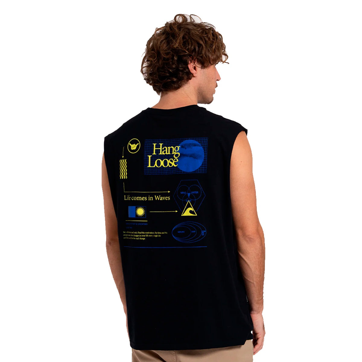 Regata Hang Loose Clouds Masculino