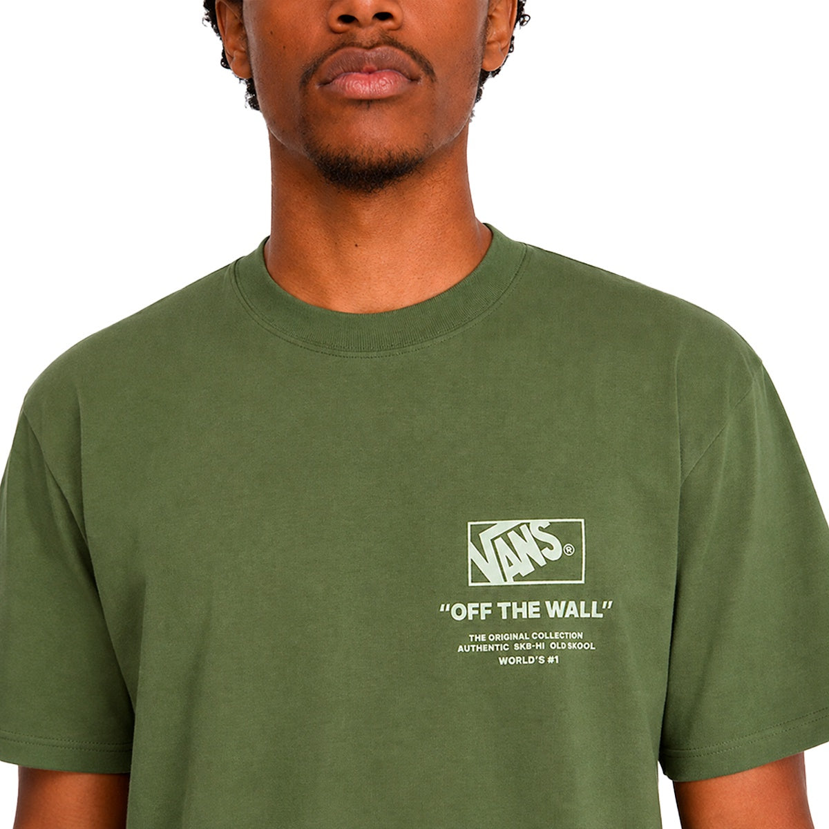 Camiseta Vans Stacked Hi Masculino