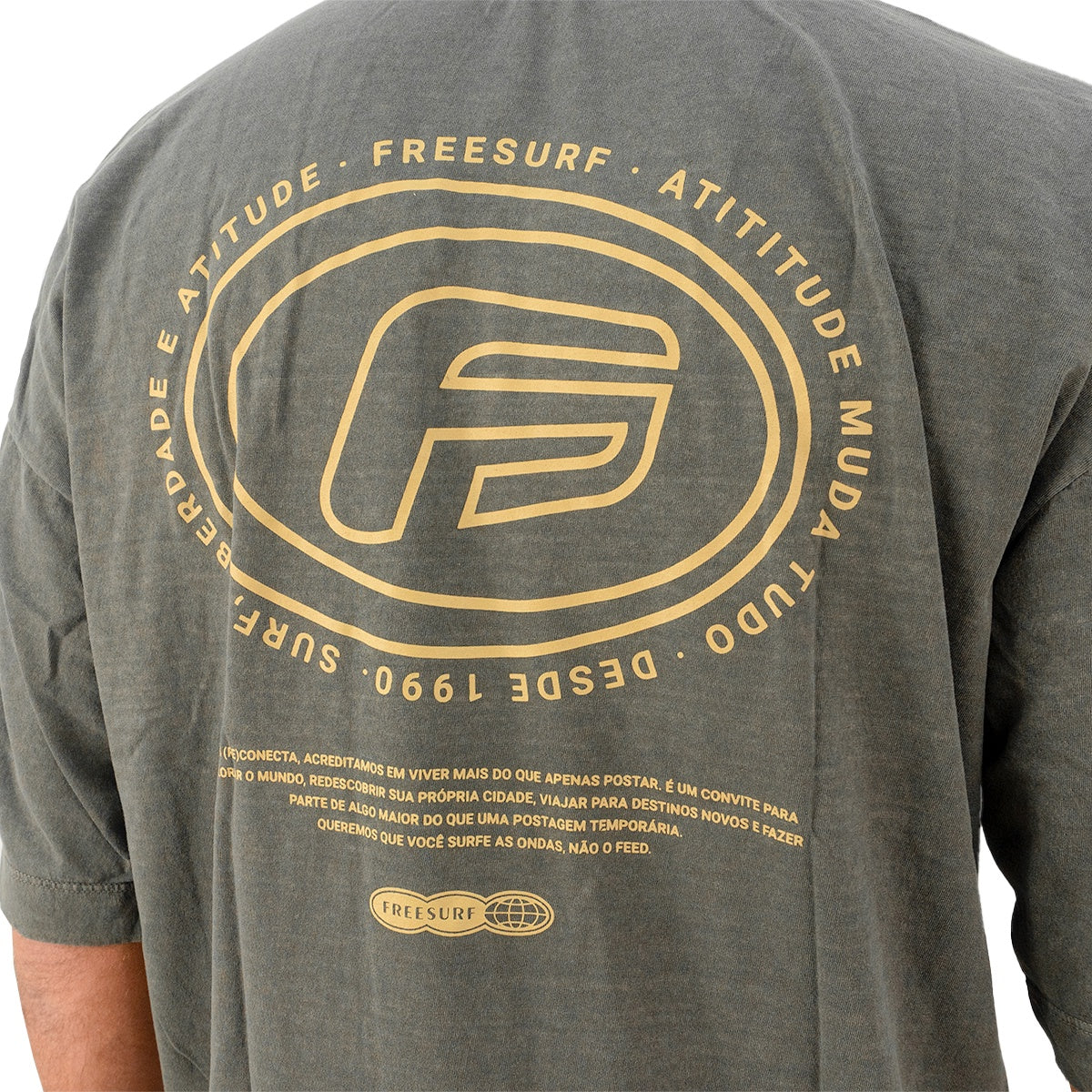 Camiseta Freesurf Wave Masculino