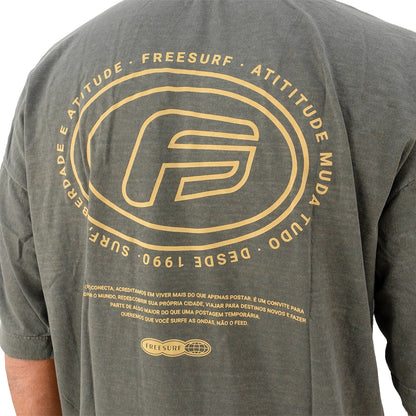 Camiseta Freesurf Wave Masculino