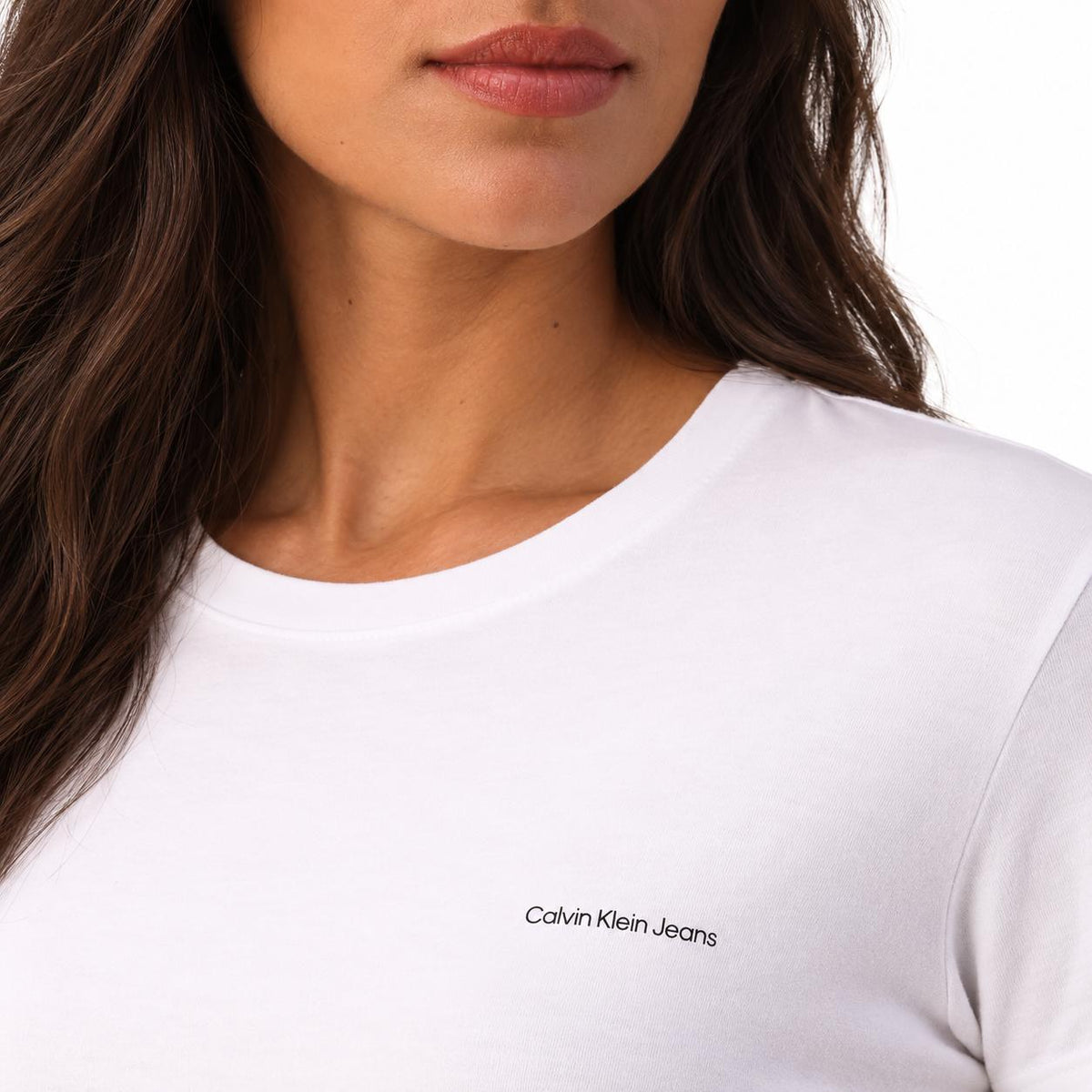 Camiseta Calvin Klein Logo Basico Feminino