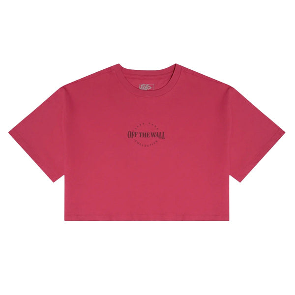 Camiseta Cropped Vans Relaxed Feminino