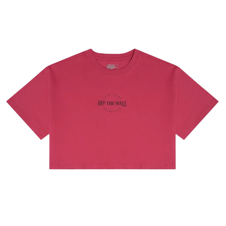 Camiseta Cropped Vans Relaxed Feminino