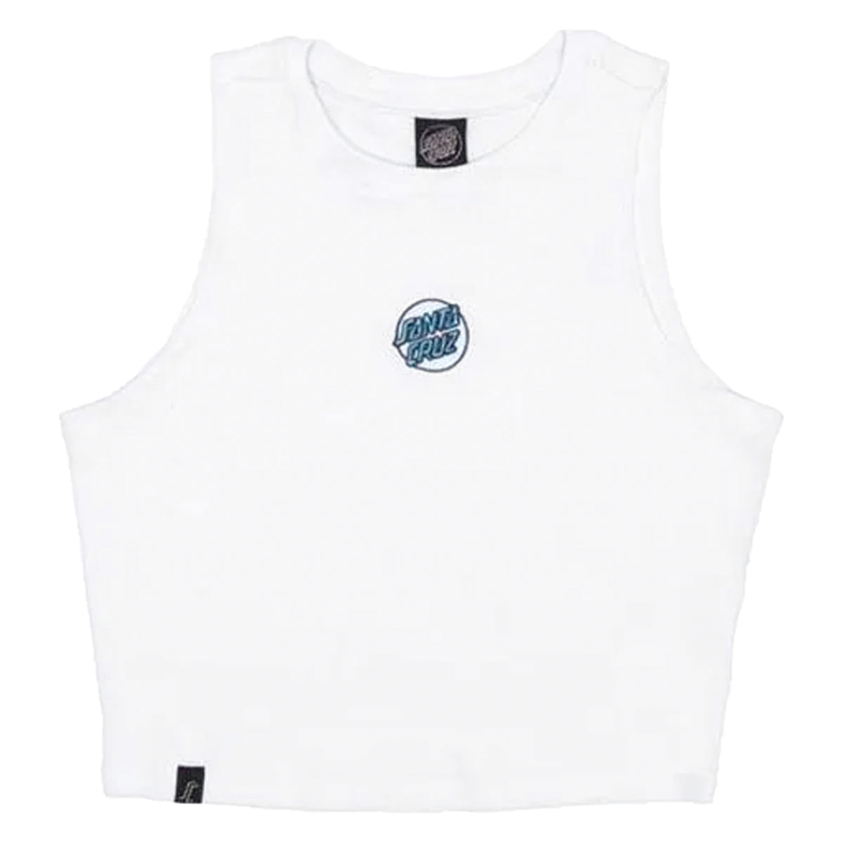 Cropped Santa Cruz Embroidery