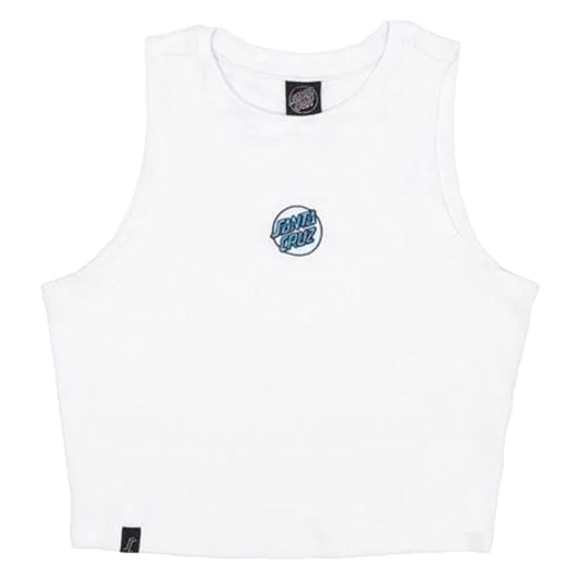 Cropped Santa Cruz Embroidery
