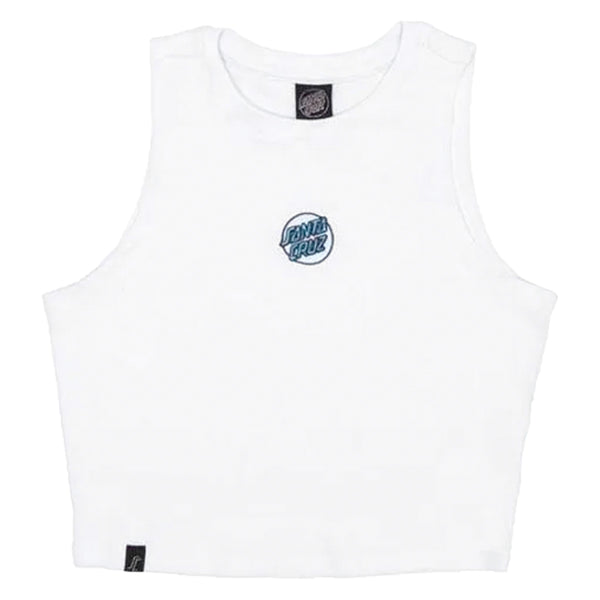 Cropped Santa Cruz Embroidery