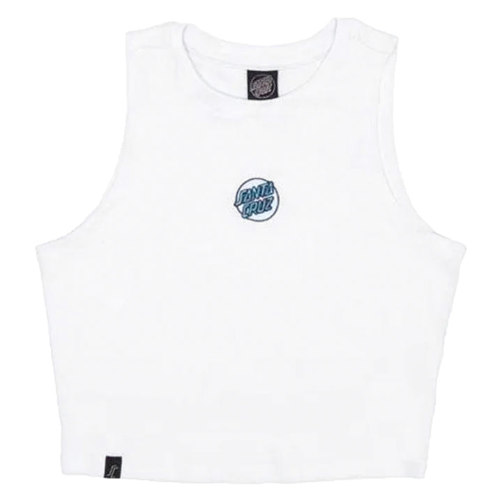 Cropped Santa Cruz Embroidery