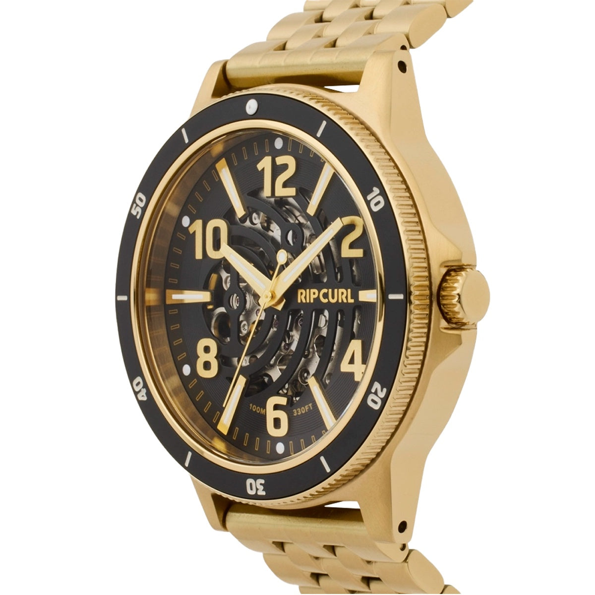 Relógio Rip Curl Rc Daze Xl Auto Sss Plated Masculino