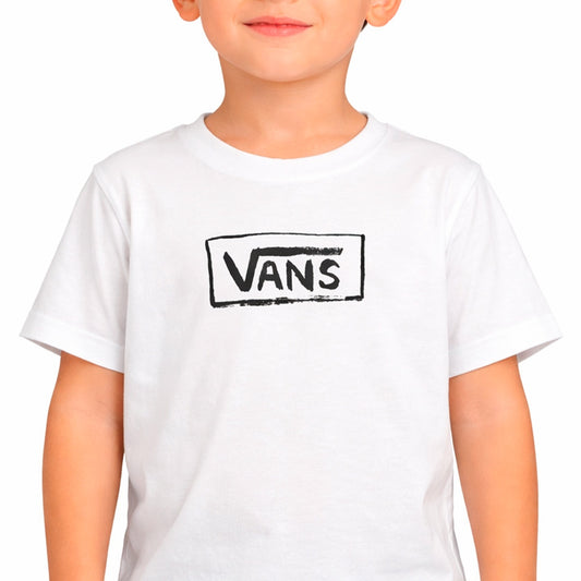Camiseta Vans On Canvas Infantil