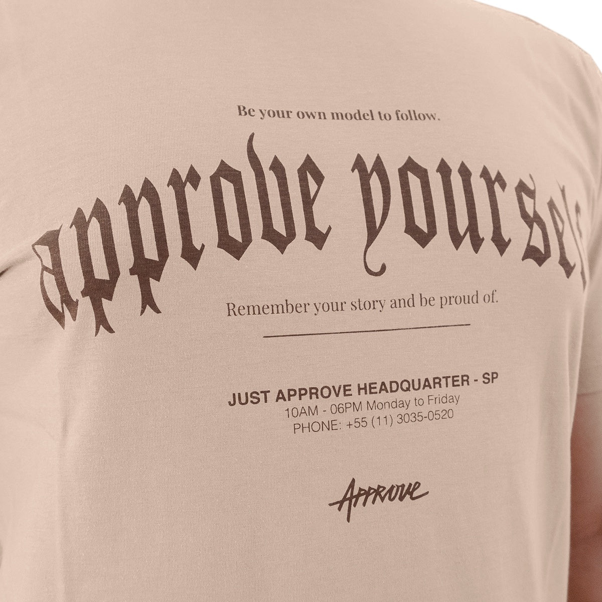 Camiseta Approve Gothic Masculino