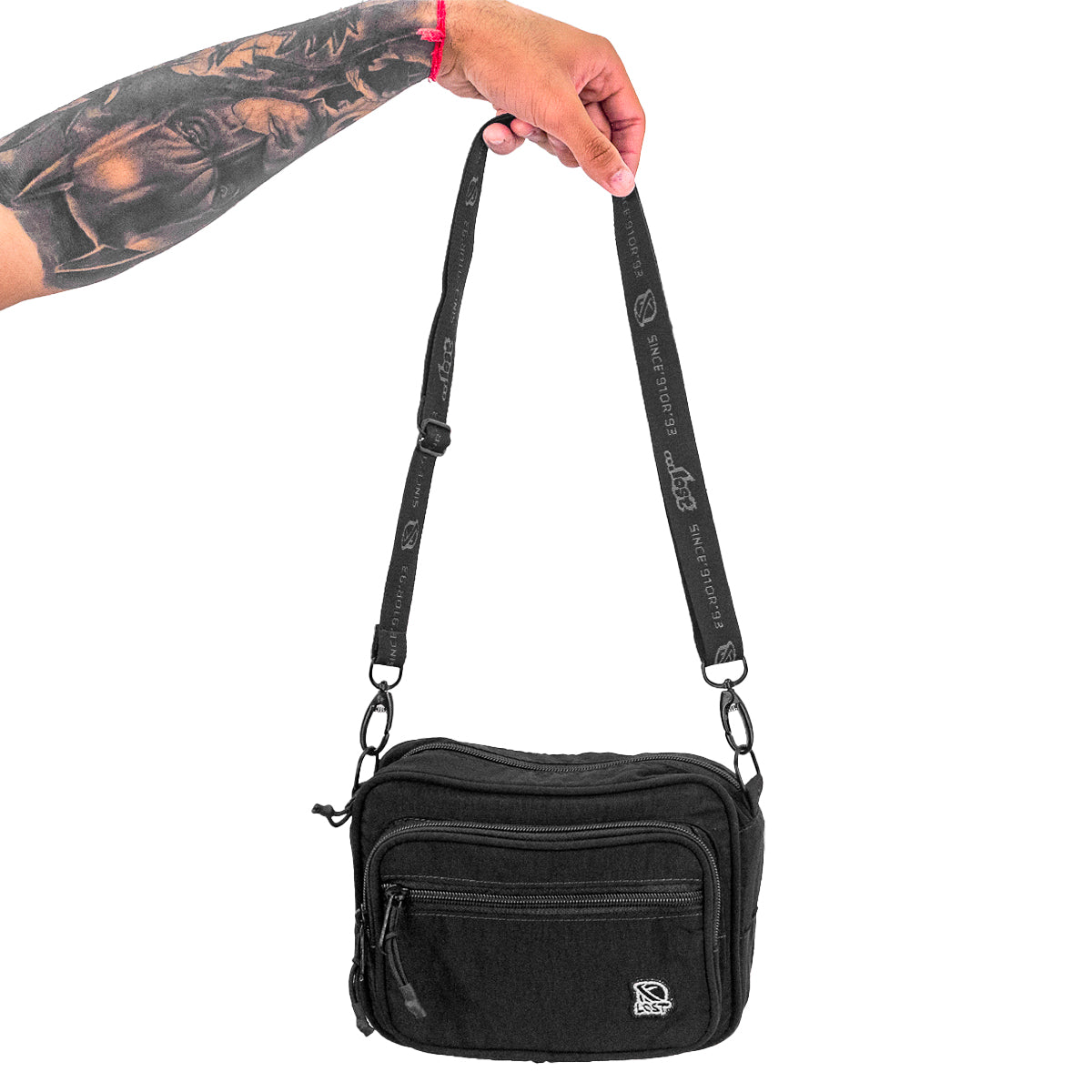 Shoulder Bag Lost Patch Unissex