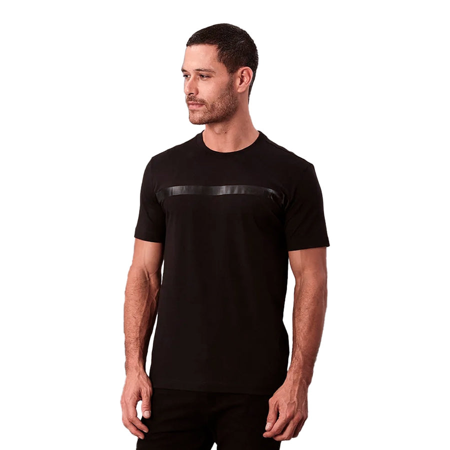Camiseta Calvin Klein Palito Masculino — Preto que veste bem em qualquer situação
