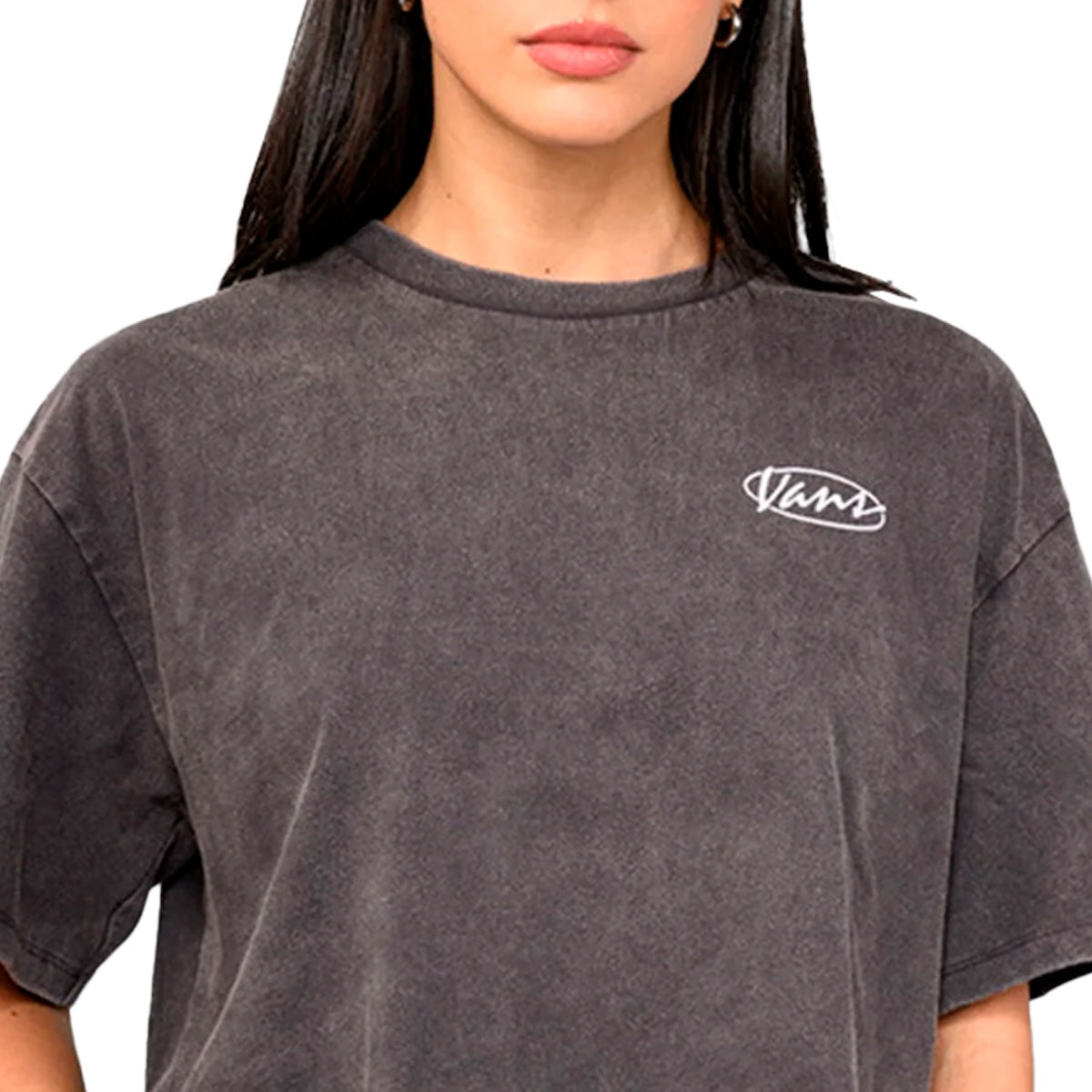 Camiseta Vans Cropped Era Script Feminino